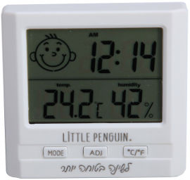 מד חום ולחות דיגיטלי לחדר התינוק – תמונה 2